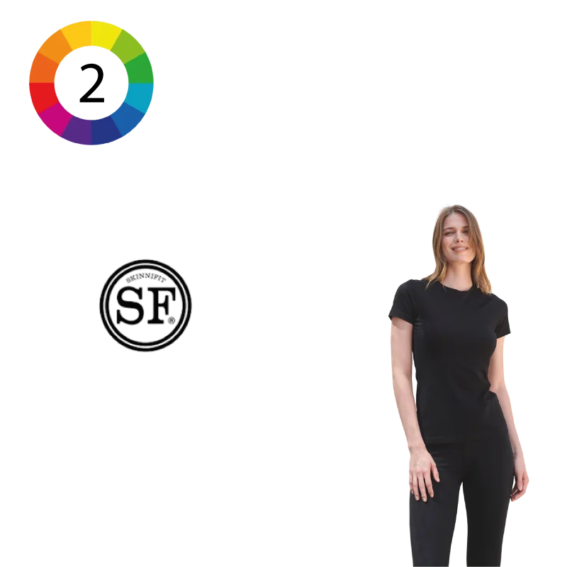 T-shirt femme col rond Feel Good