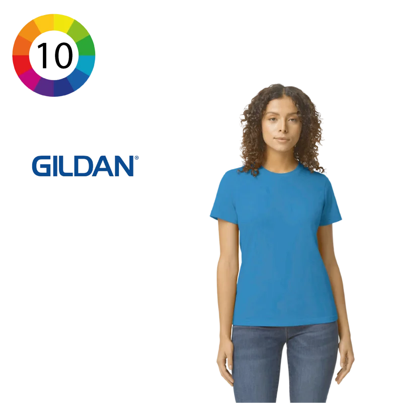 GI65000L - T-shirt femme softstyle midweight Gildan