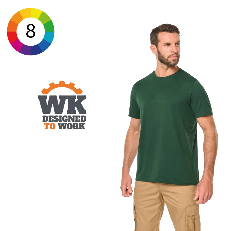 WK302 -T-shirt col rond écoresponsable