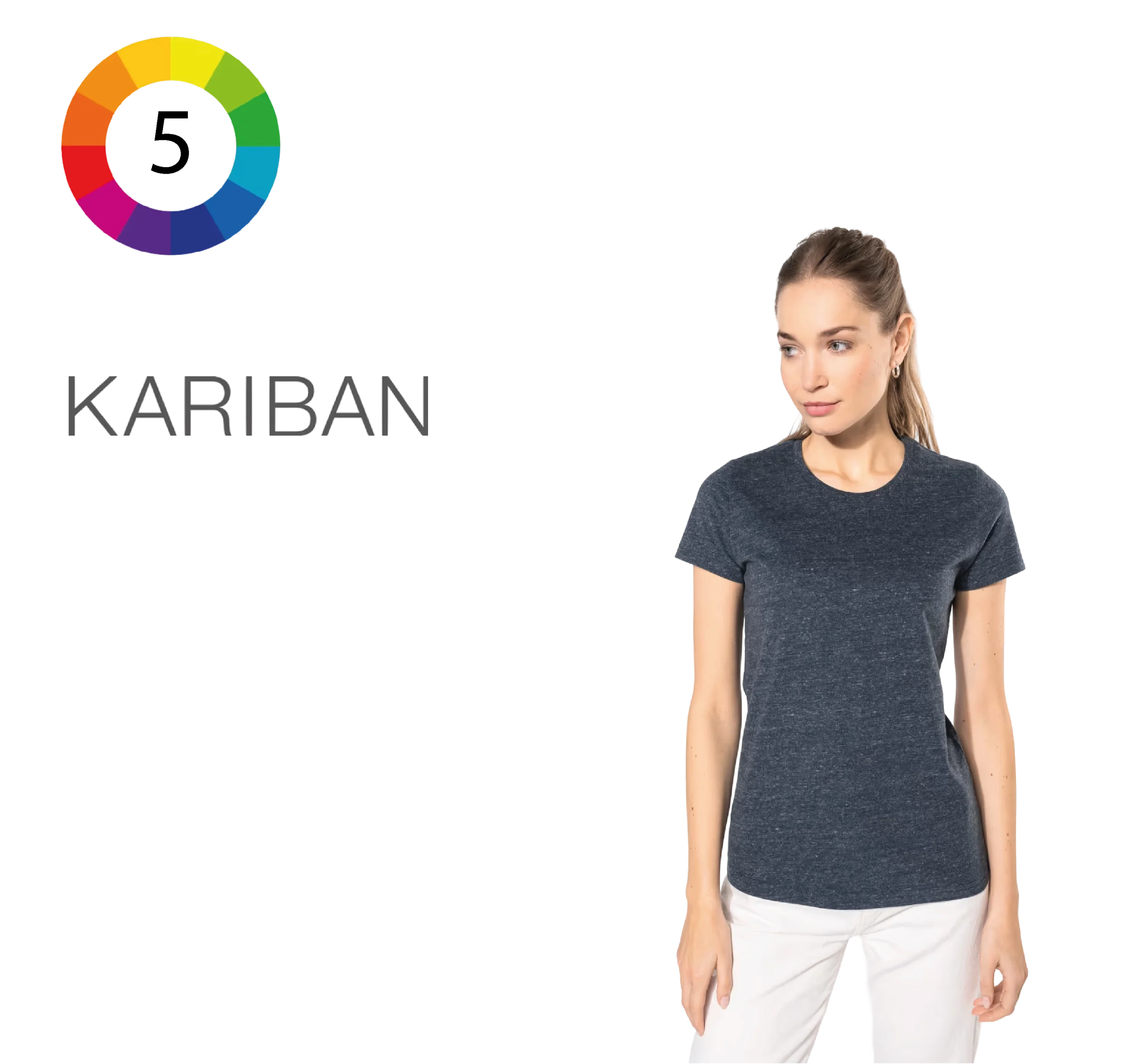 T-shirt vintage manches courtes femme