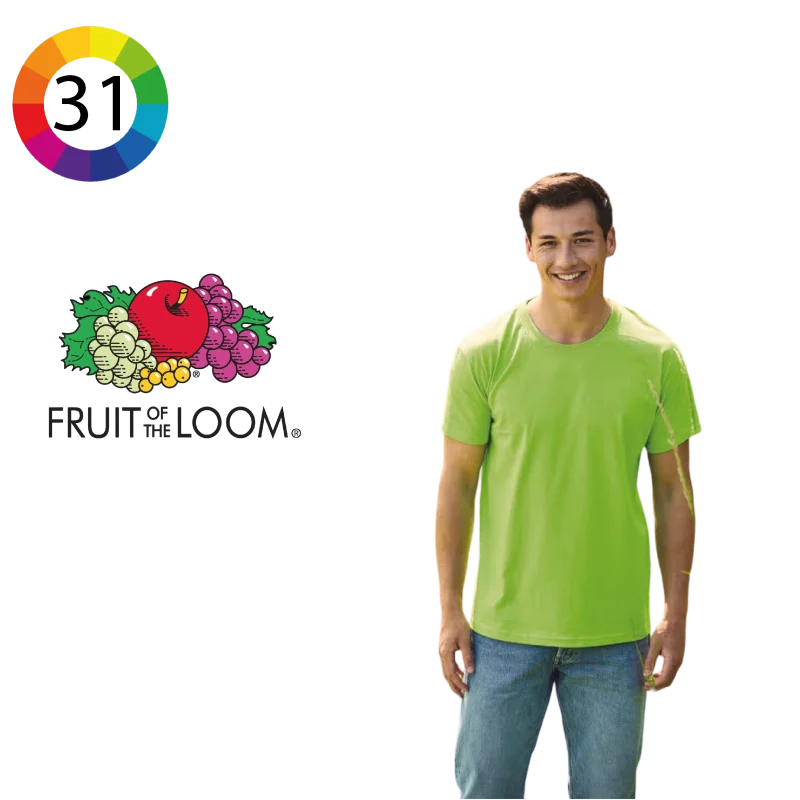 T-shirt homme col v Valueweight (61-066-0)