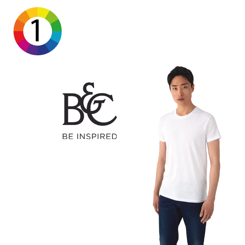 CGTM062-1-T-shirt Sublimation Homme broderie