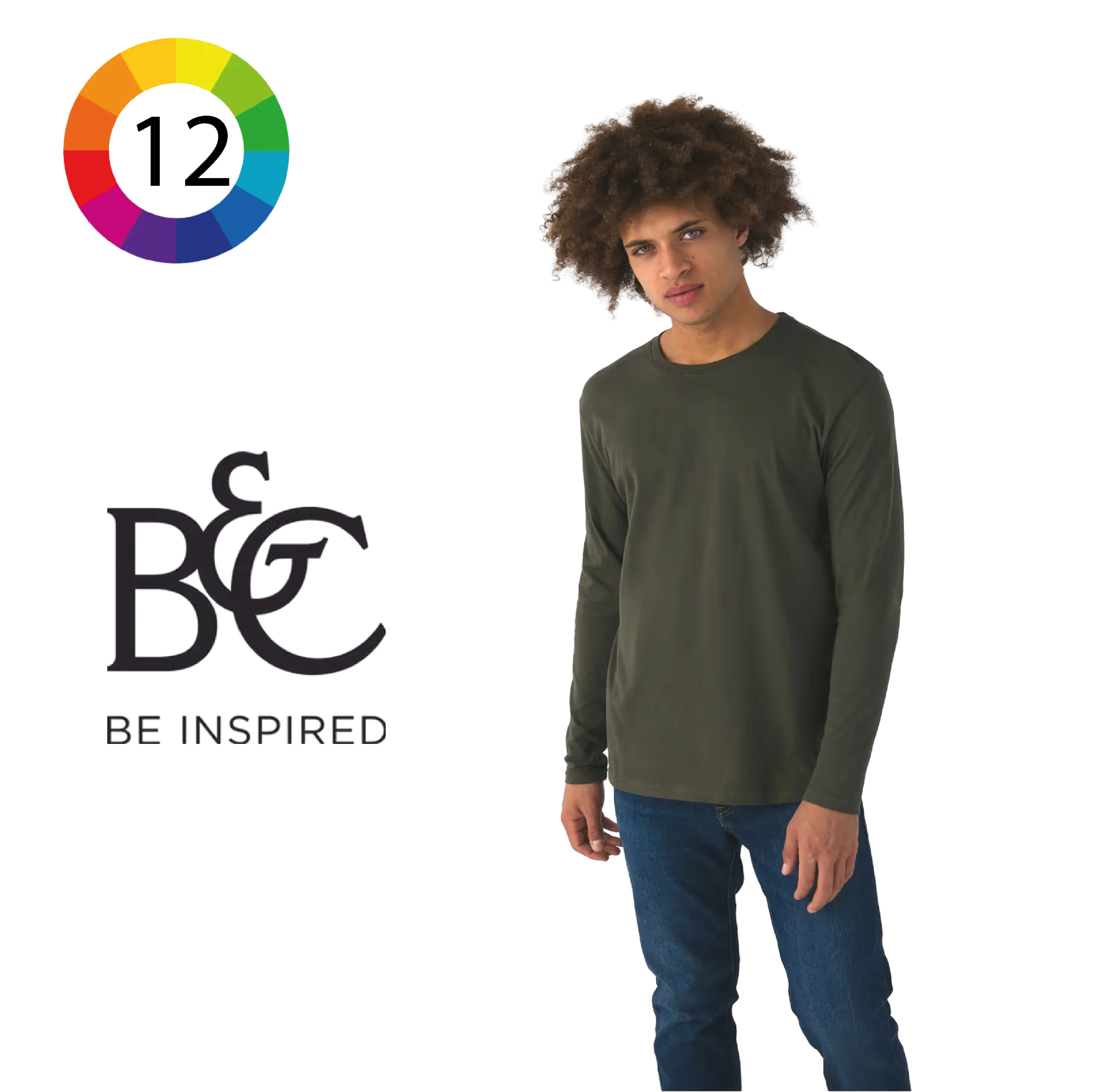 T-shirt manches longues homme #E150