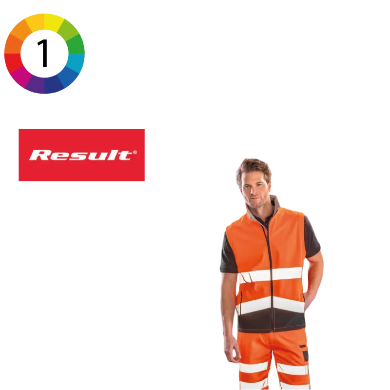 R451X - Gilet softshell High Viz