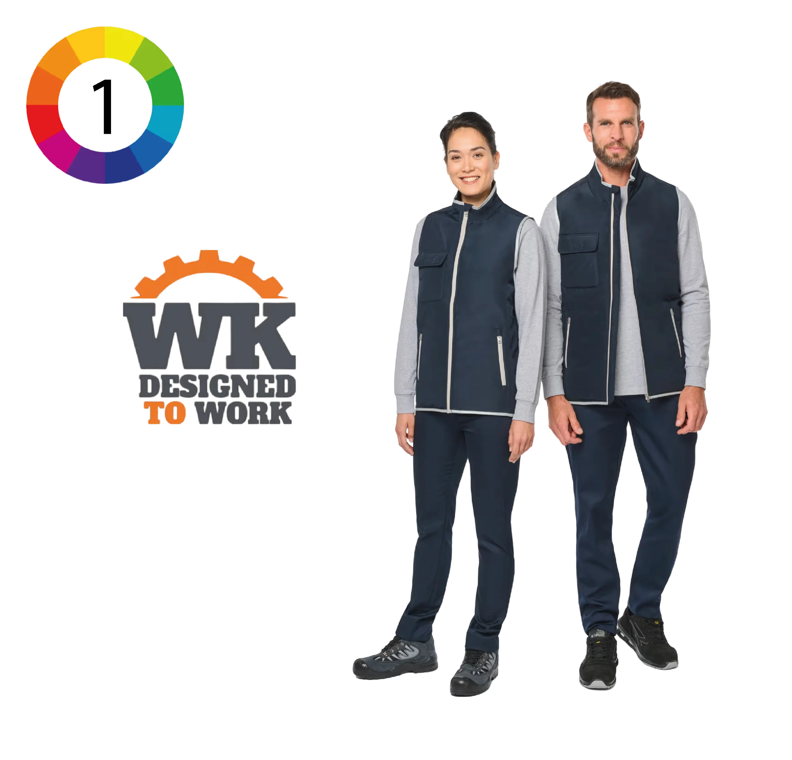 WK604 - Bodywarmer unisexe