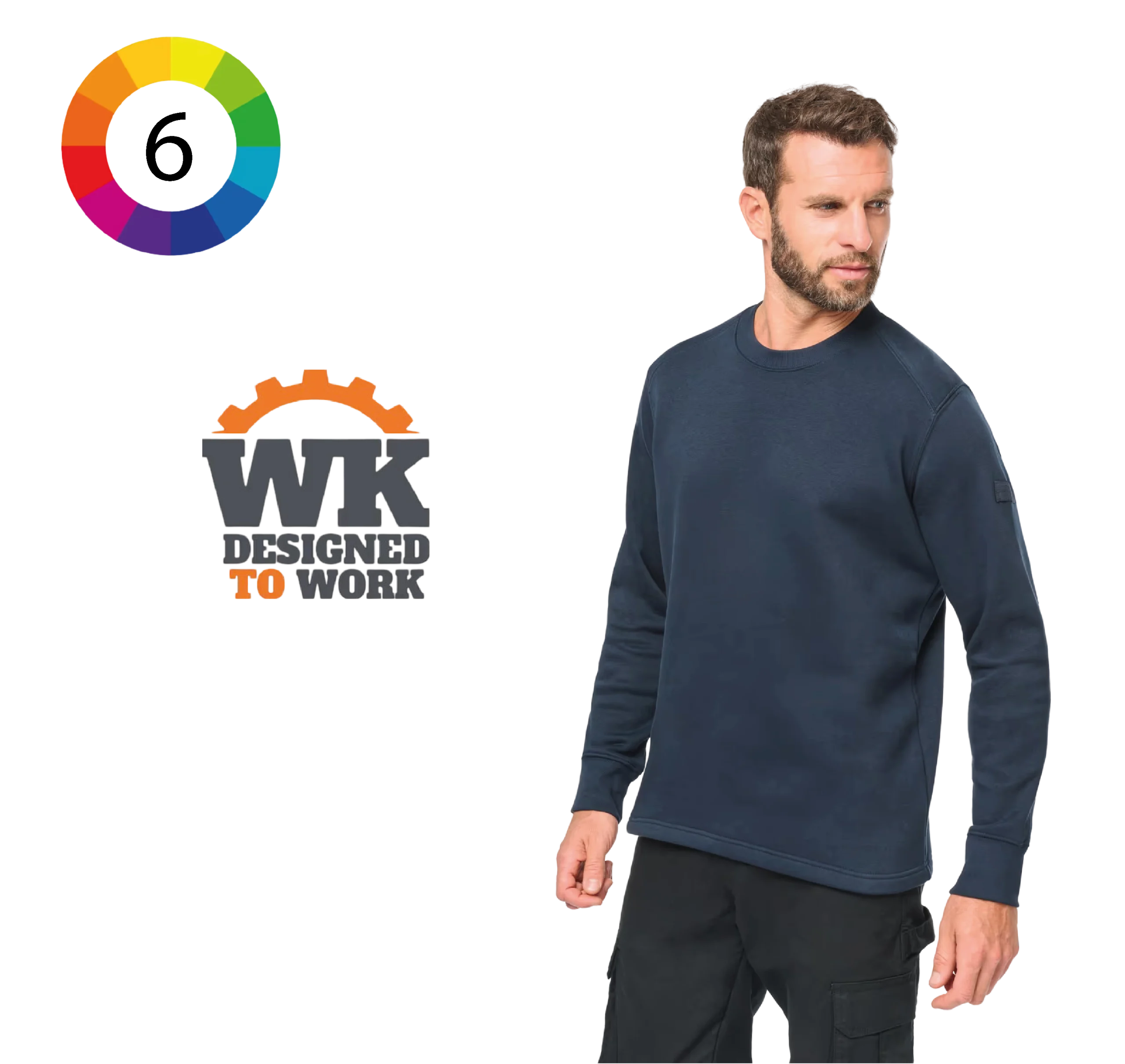 Sweat-shirt manches montées