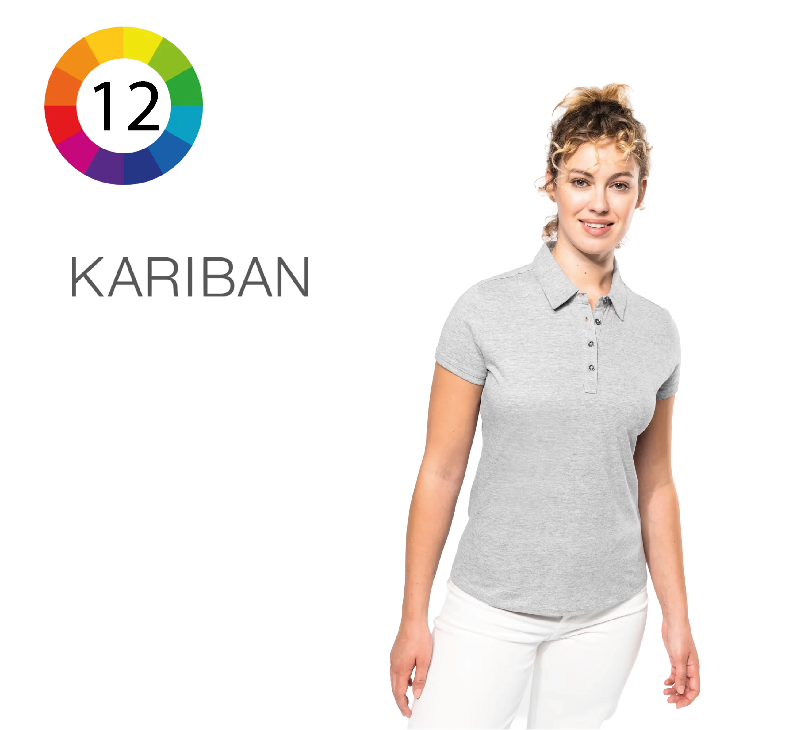 Polo jersey manches courtes