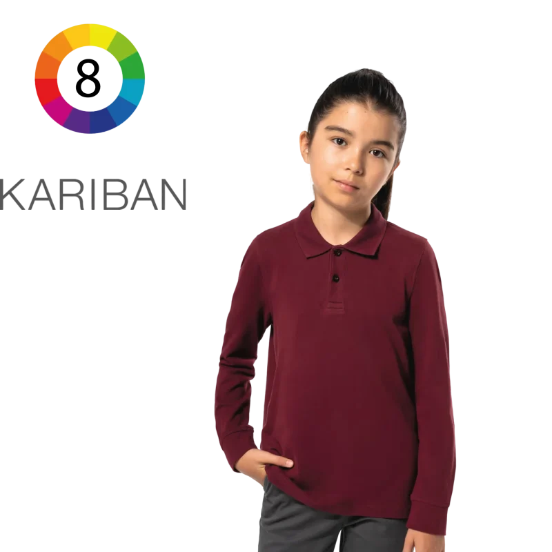 K269 - Polo manches longues Kariban