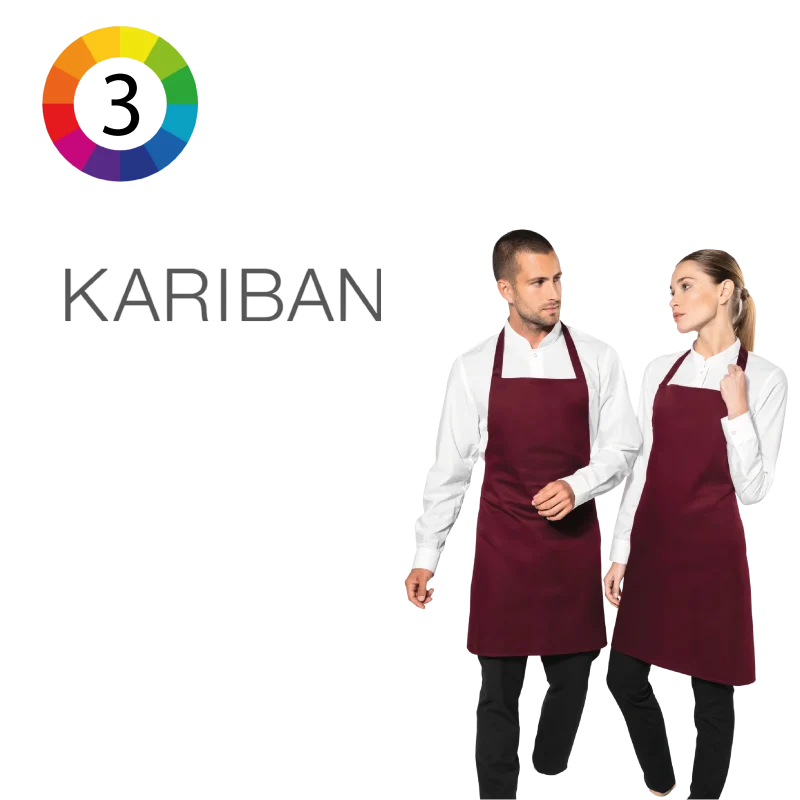 K8001 -Tablier polycoton léger