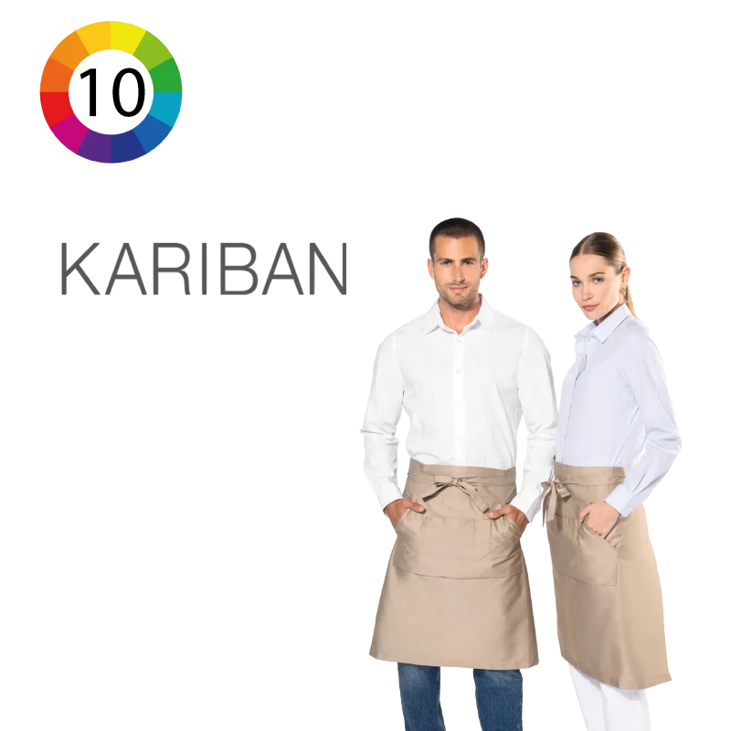 K897 -Tablier polycoton long