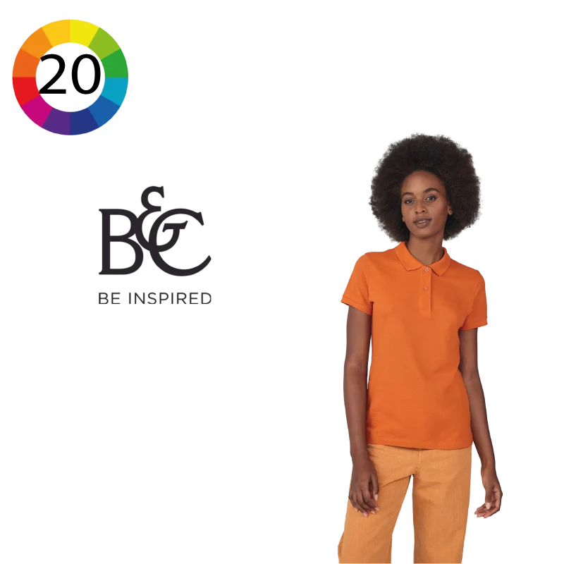 Polo bio femme