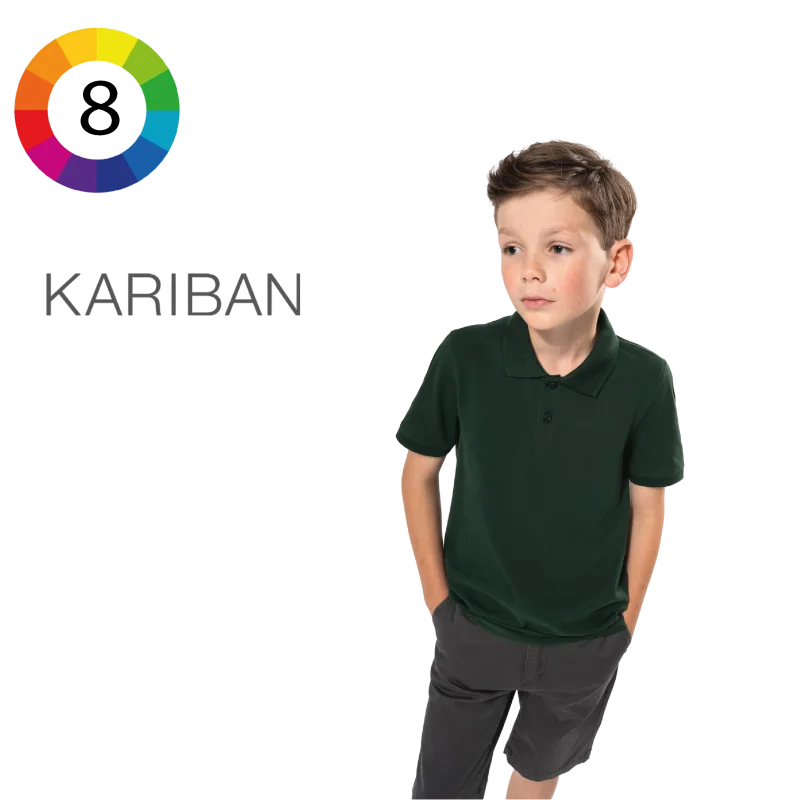 K268 -Polo manches courtes enfant