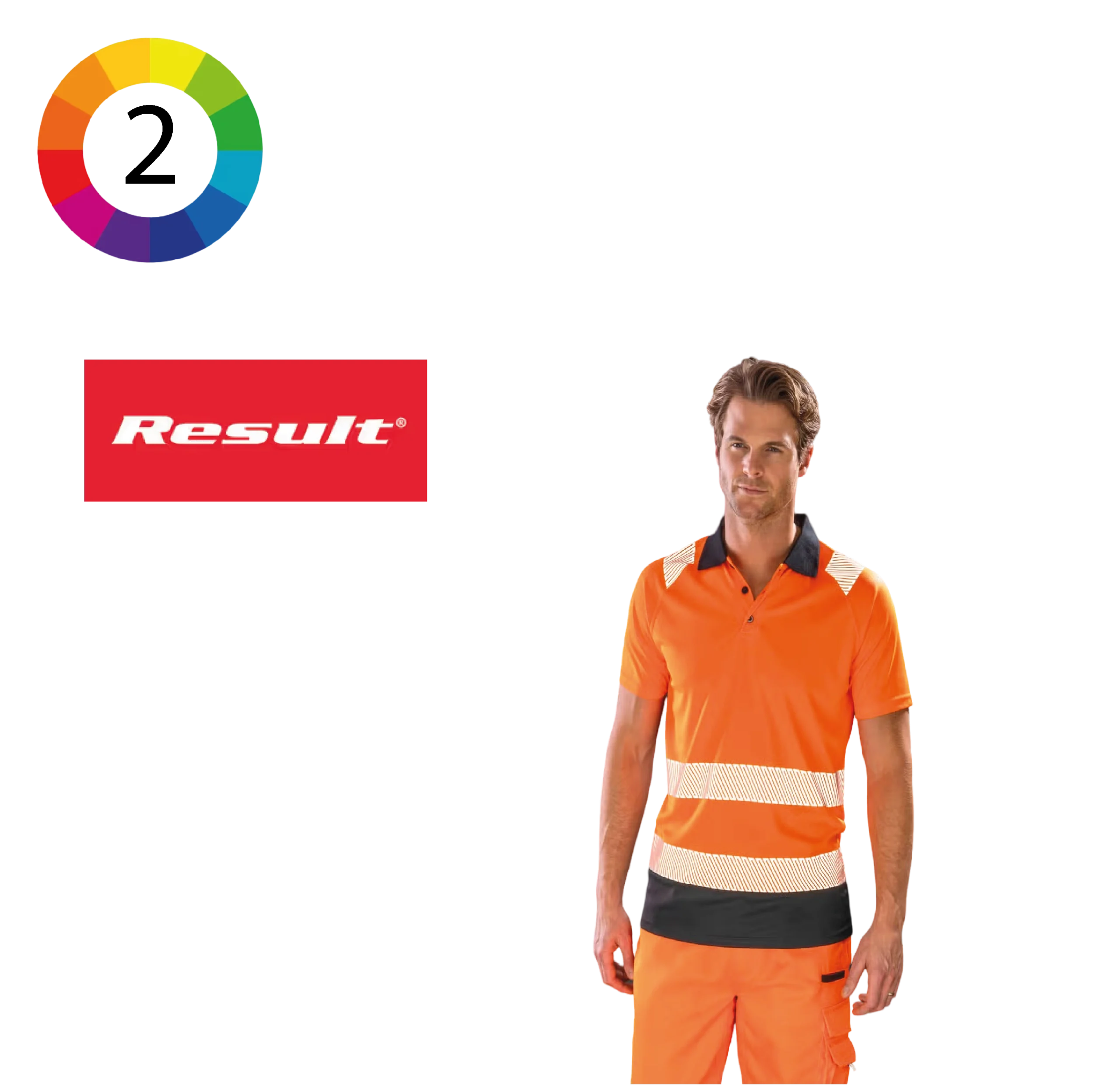 Polo de sécurité recyclé