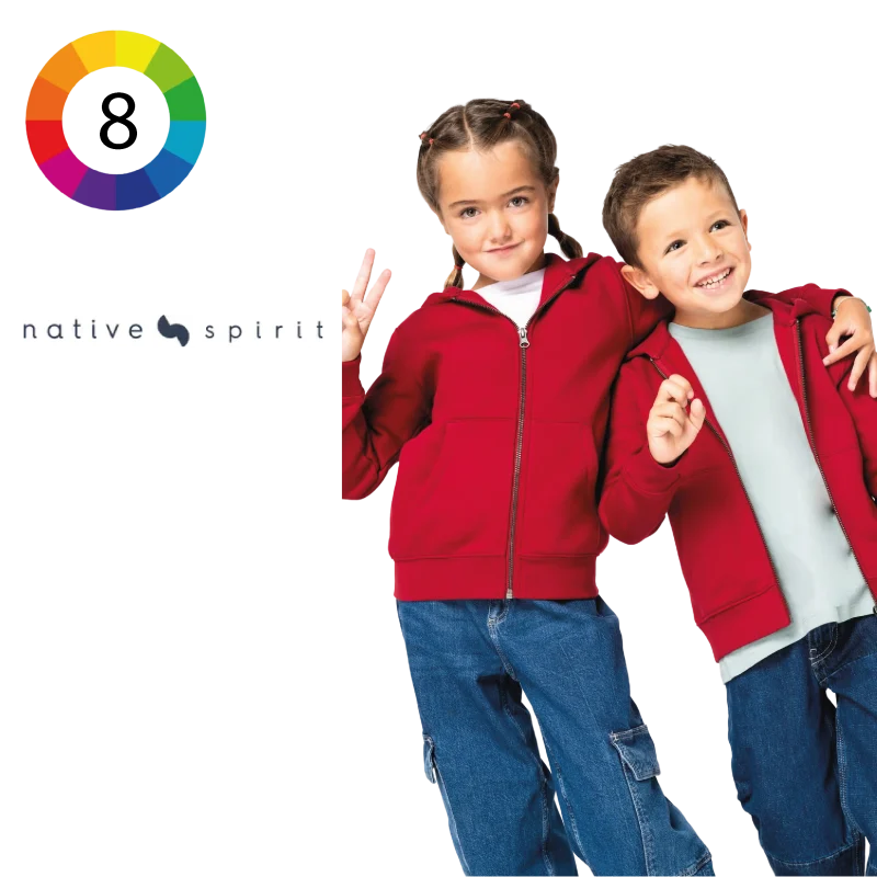 Sweat-shirt éco zippé à capuche