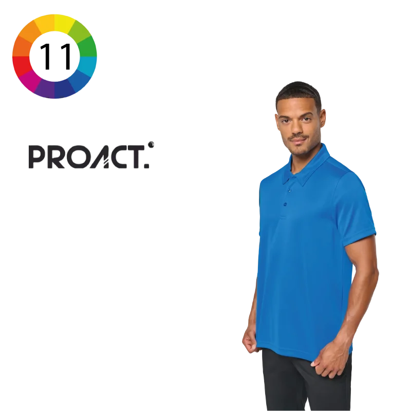 Polo sport manches courtes