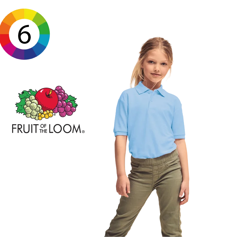 Polo enfant 65/35