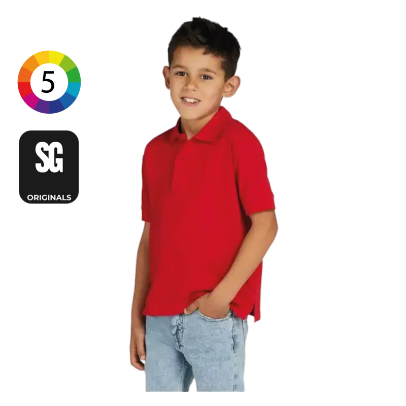 Polo en coton pour enfants SG Originals