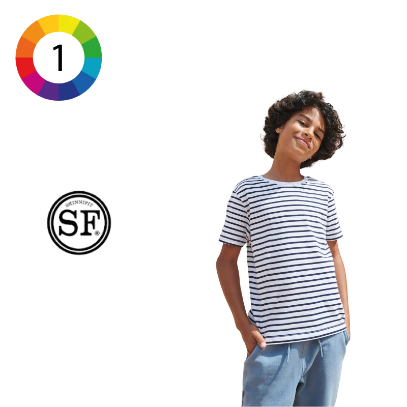 SM202 - T-shirt rayé enfant