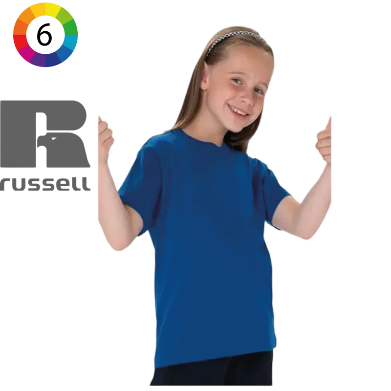 ru-r-180b-0 -T-shirt pour enfant Russell