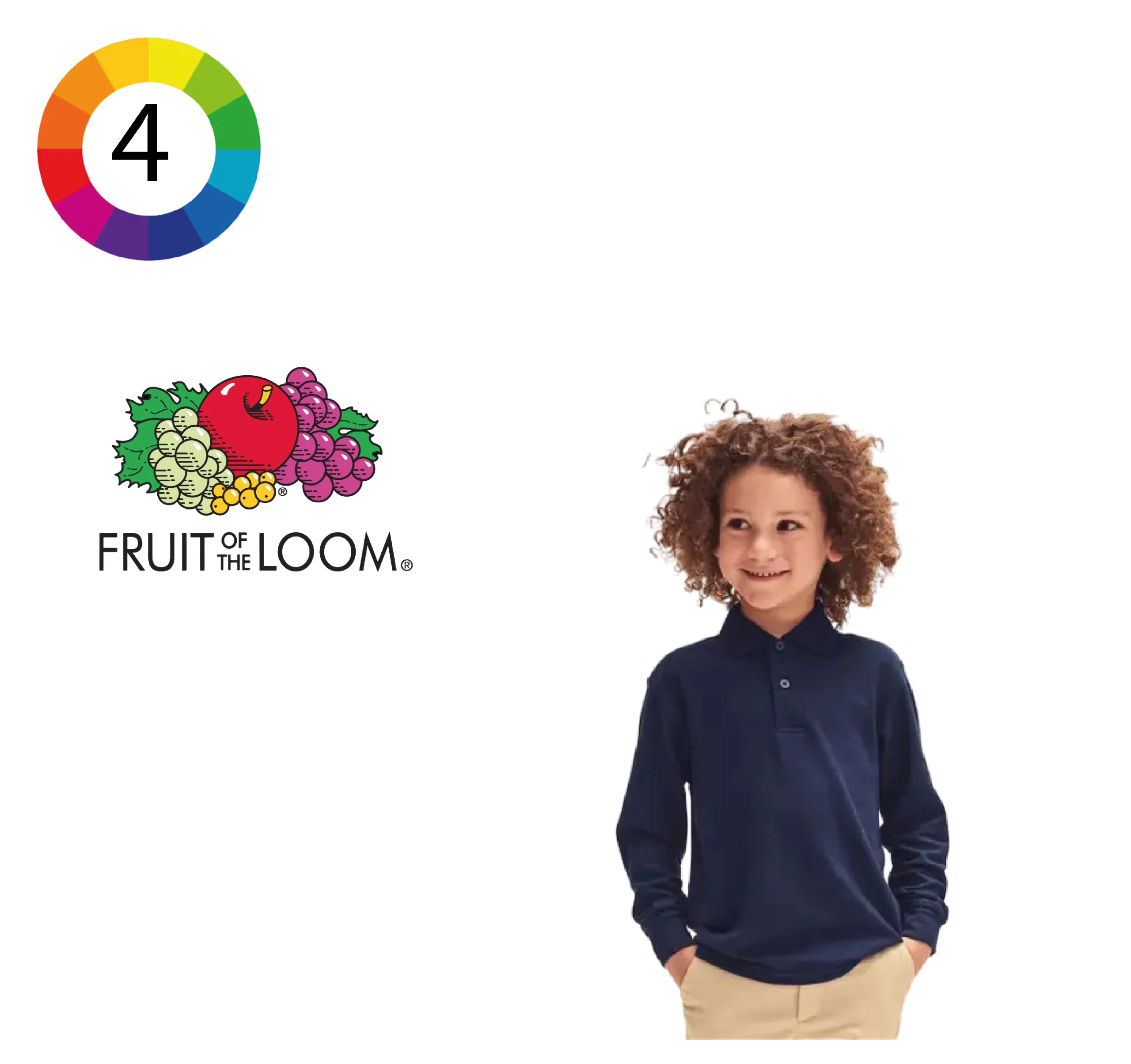 SC63201 - Polo enfant 65/35 manches longues