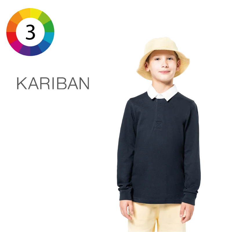 K214 - Polo rugby Kariban