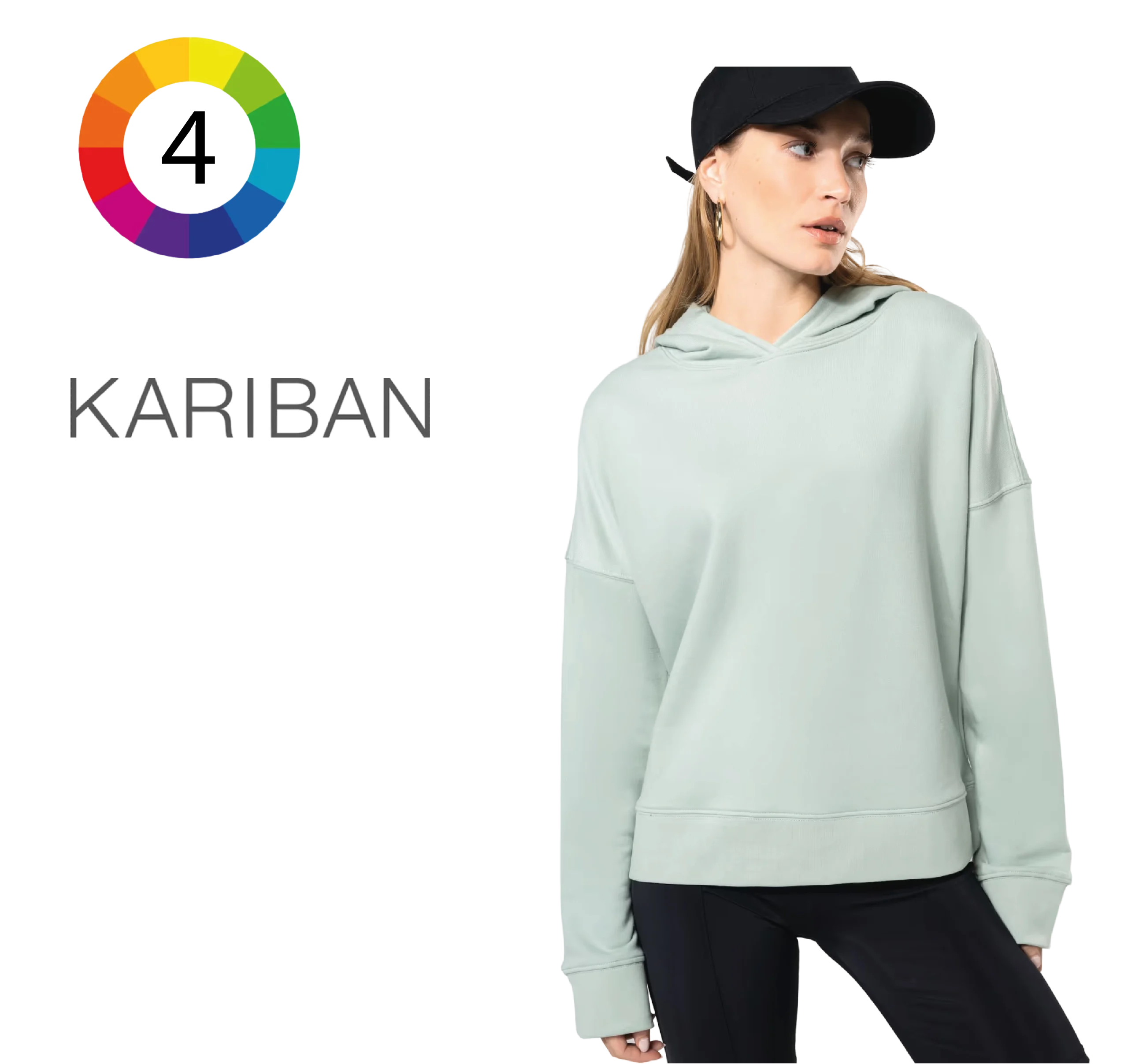 Sweat-shirt capuche Bio