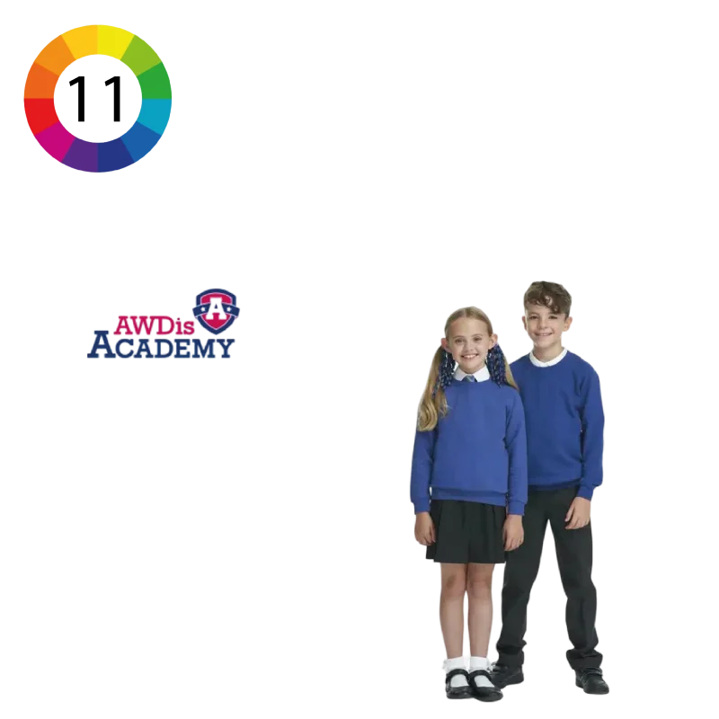 Sweat-shirt à manches raglan pour enfants Academy AWDi
