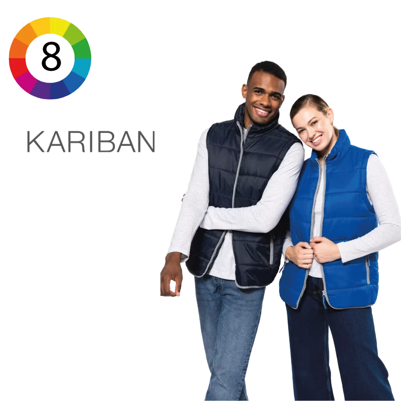 K6116 - Bodywarmer matelassé unisexe