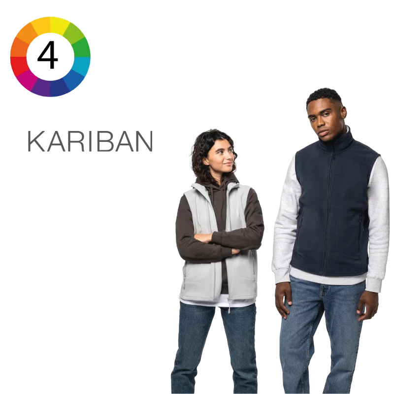 K9120 - Bodywarmer micropolaire écoresponsable