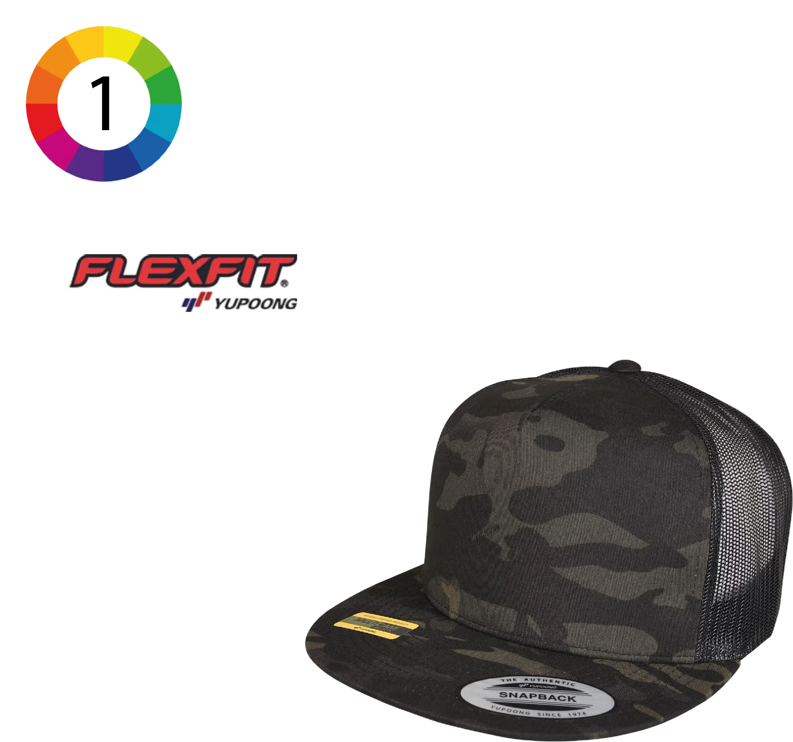 FL6006MC - Casquette trucker