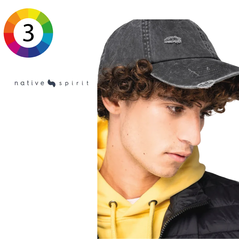 Casquette déchiré