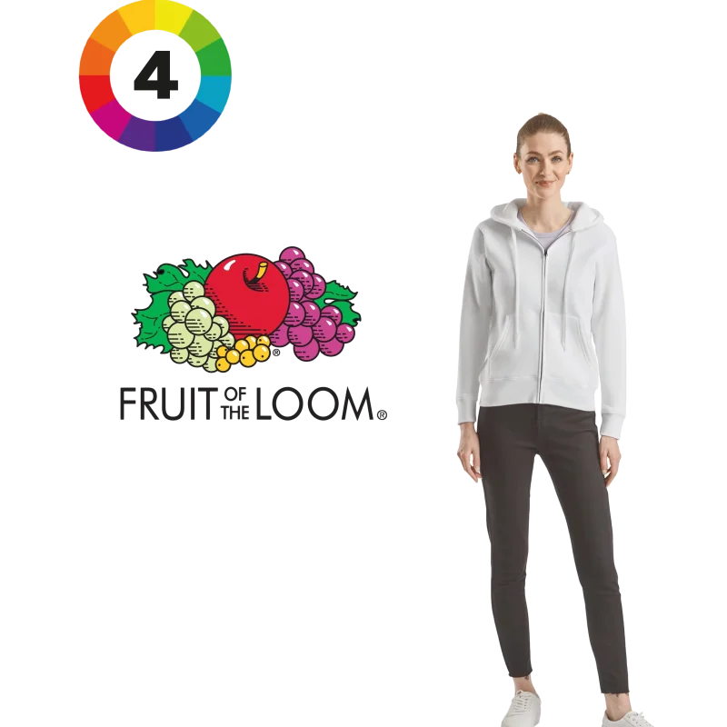 Sweat-shirt zippé capuche Premium