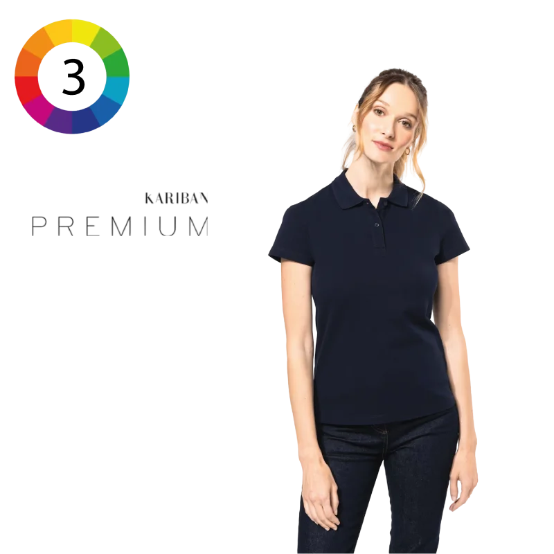 Polo Supima® manches courtes