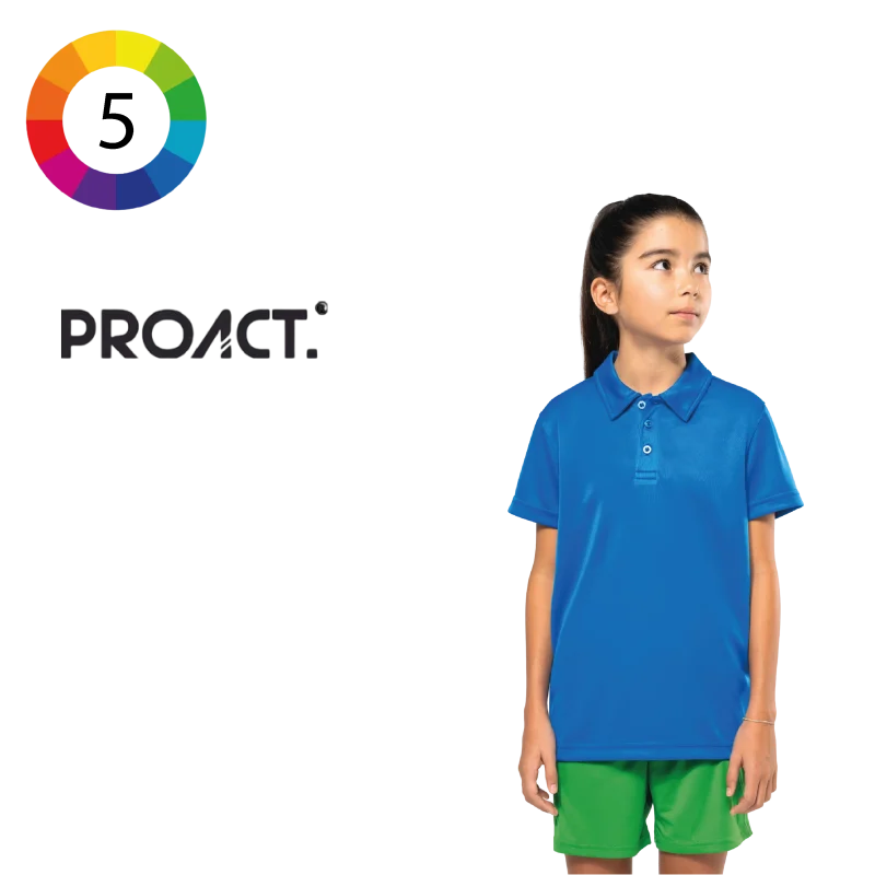 Polo sport manches courtes