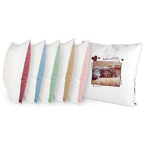 Sublistar® Housse de coussin bicolore