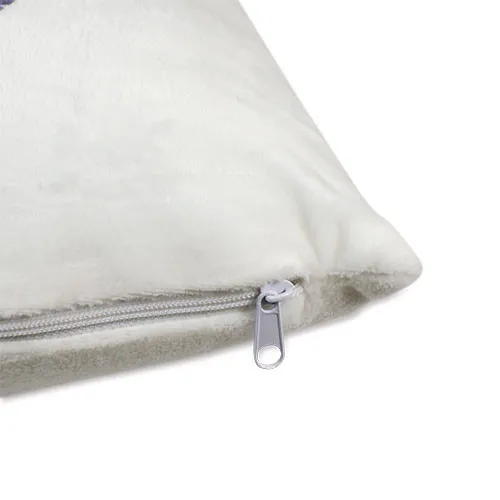 Sublistar® Housse de coussin blanche douce et moelleuse – Image 4