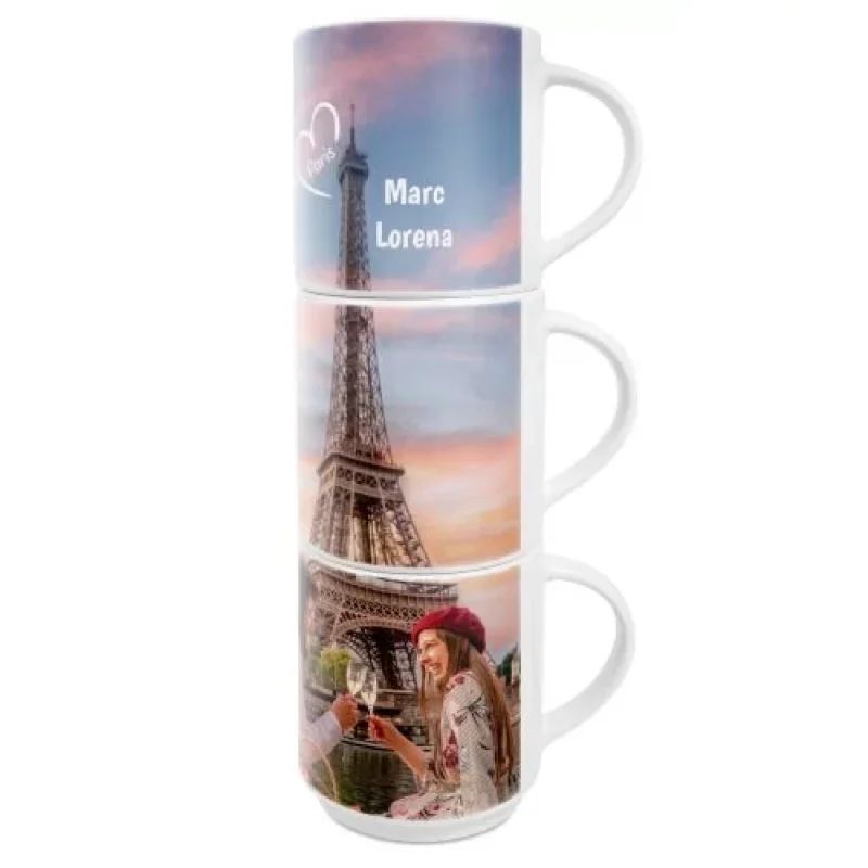 Mug en céramique, superposable, Orca™ Coating