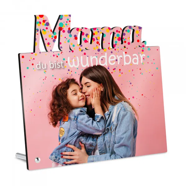 Cadre Émotif Sublistar® en MDF Mama