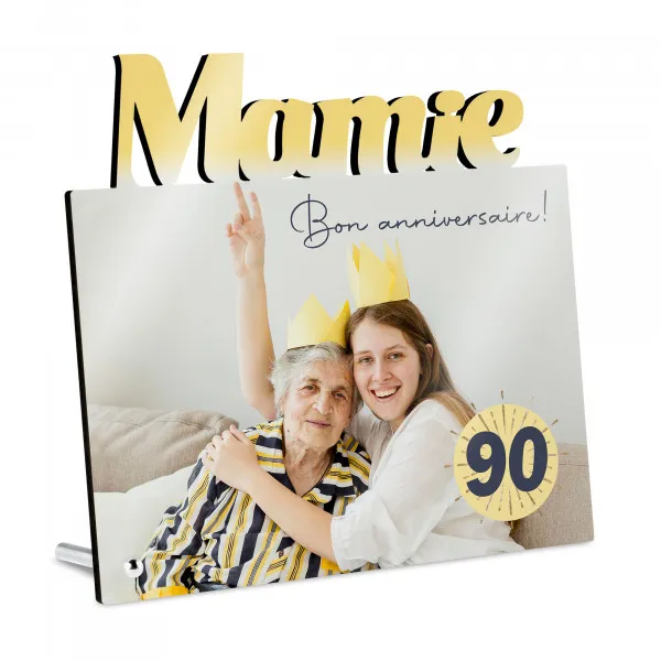 Cadre Émotif Sublistar® en MDF Mamie