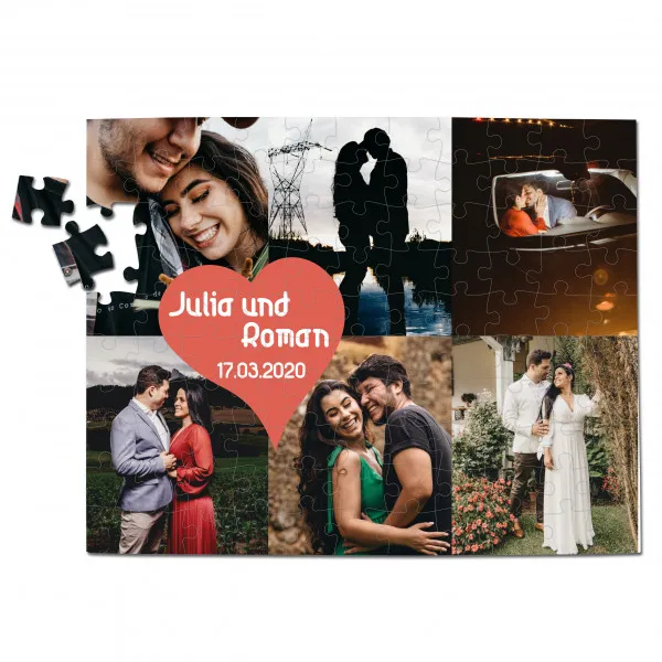 Puzzles cartonnés sans cadre 110 pieces
