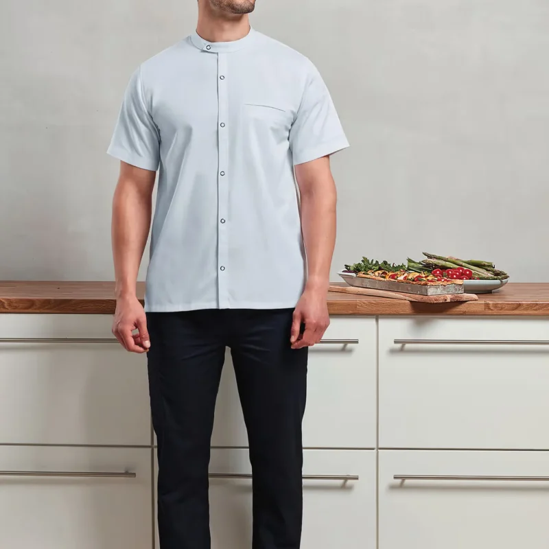 PR904 - Veste chef cuisinier manches courtes
