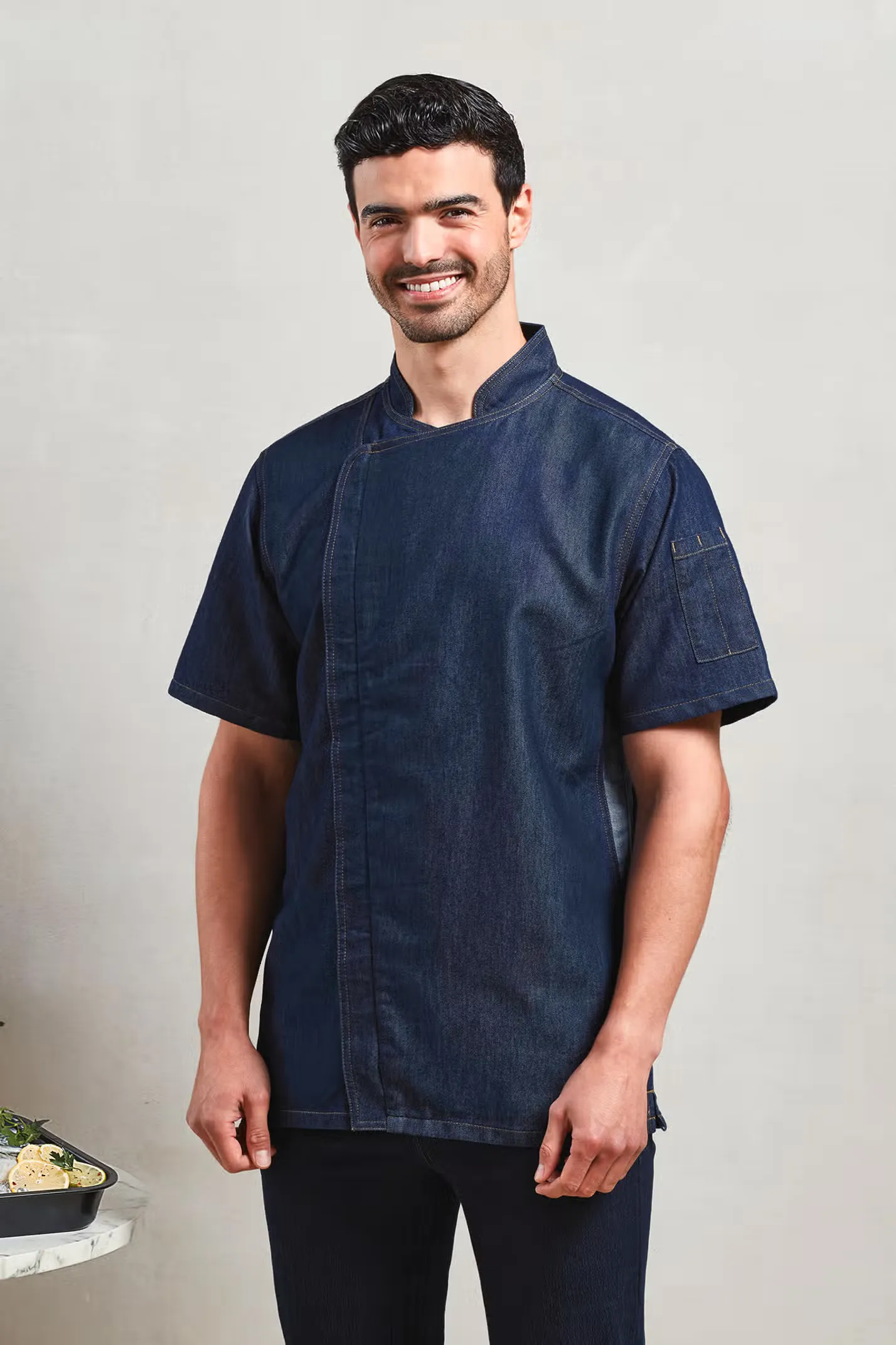 PR906 - Veste chef cuisinier "Zip close"