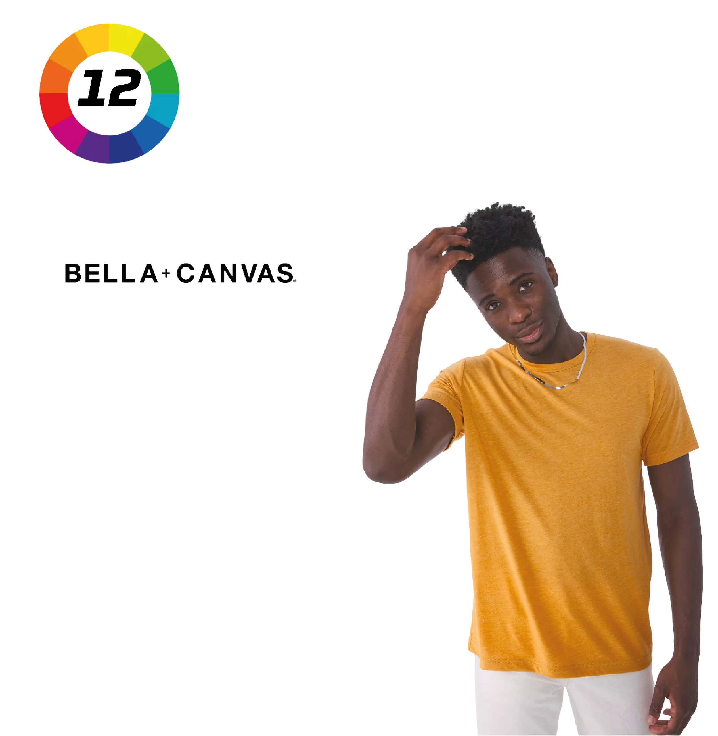 T-SHIRT homme TRIBLEND COL ROND