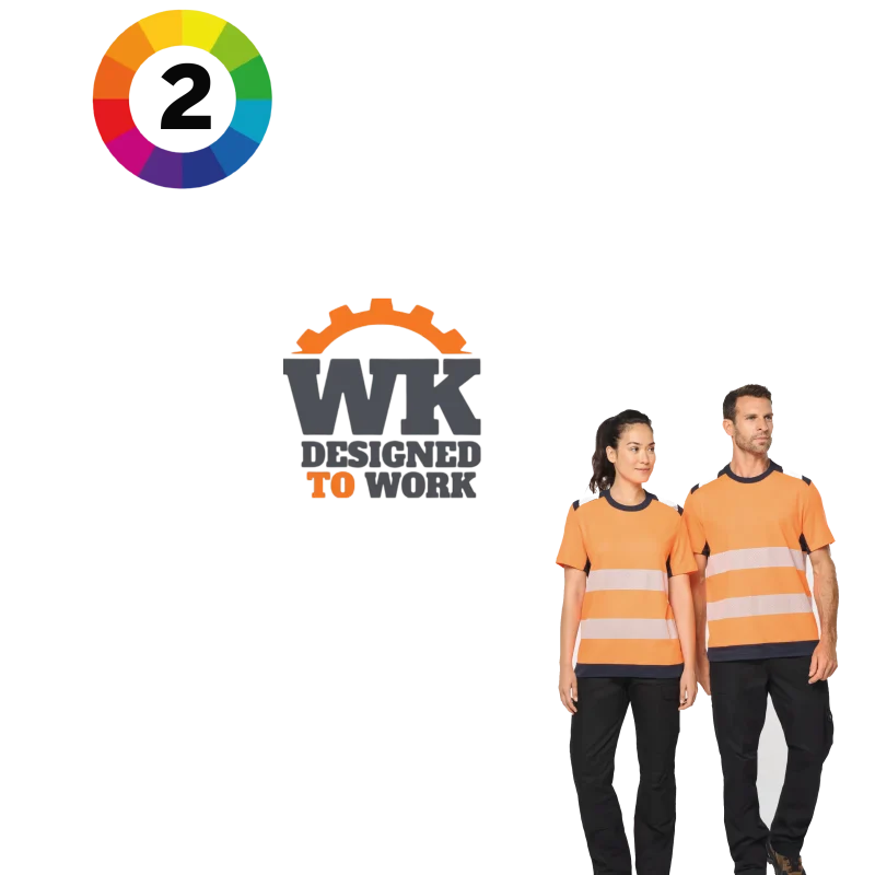 WK360 - T-shirt de sécurité recyclé manches courtes unisexe