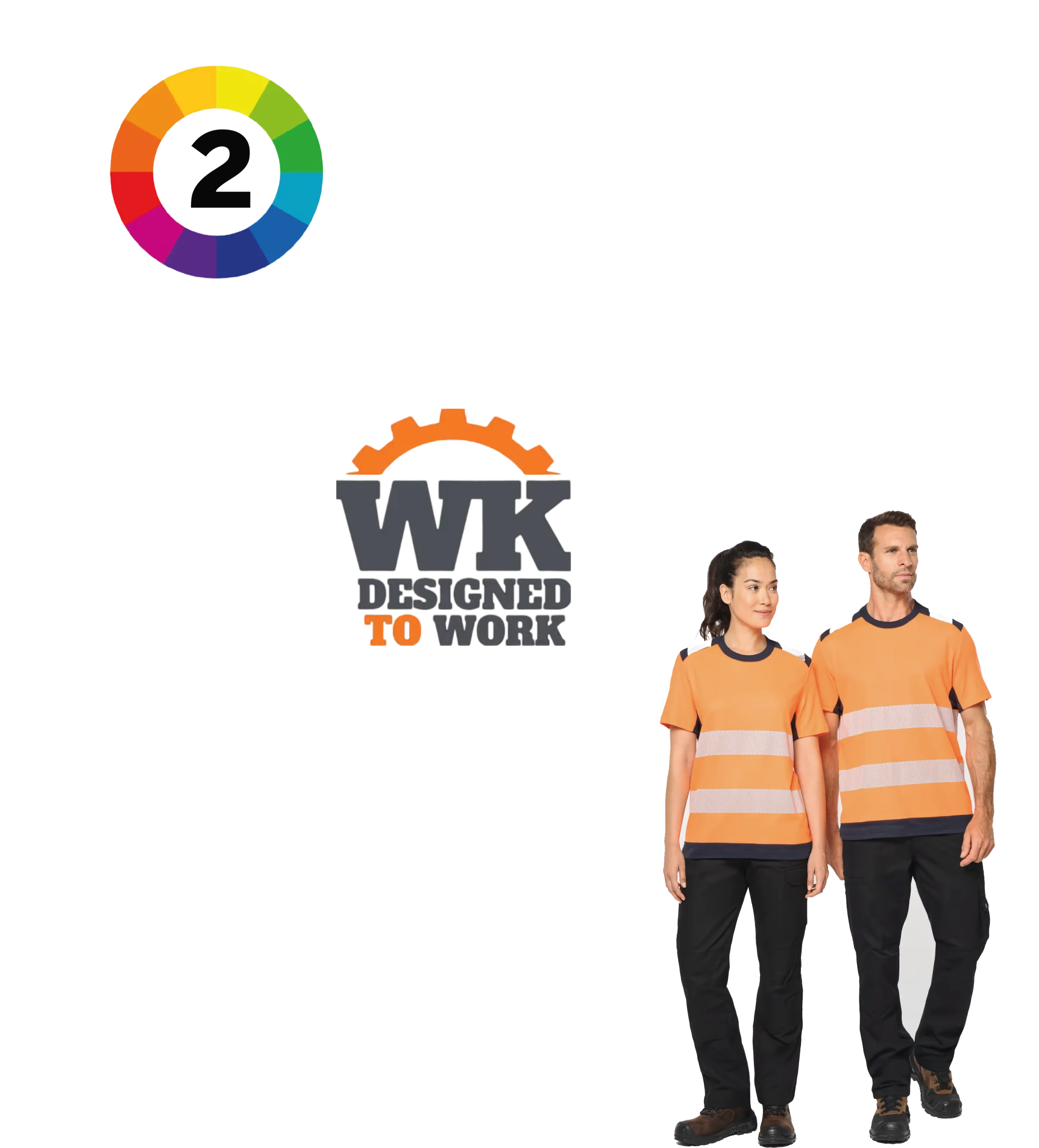 WK360 - T-shirt de sécurité recyclé manches courtes unisexe