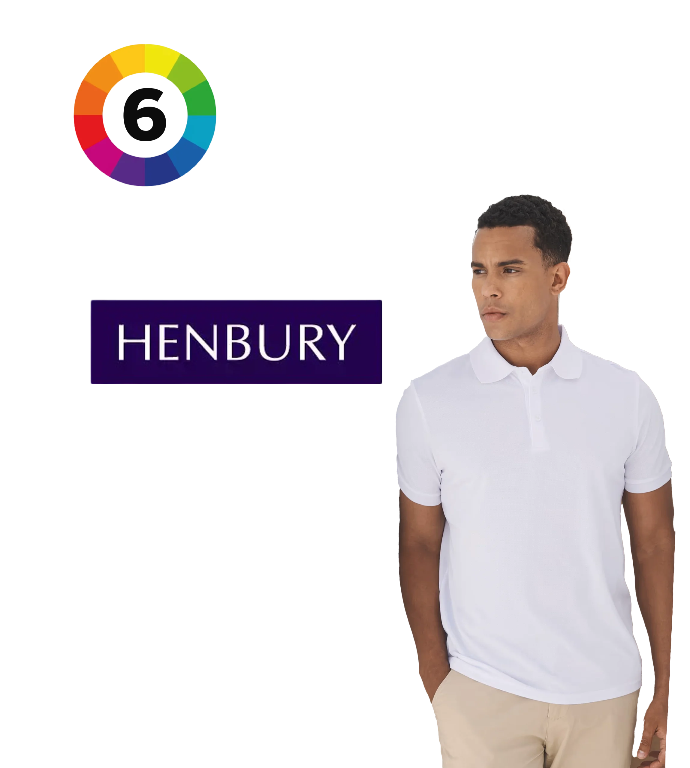 H465 - Polo homme polyester recyclé
