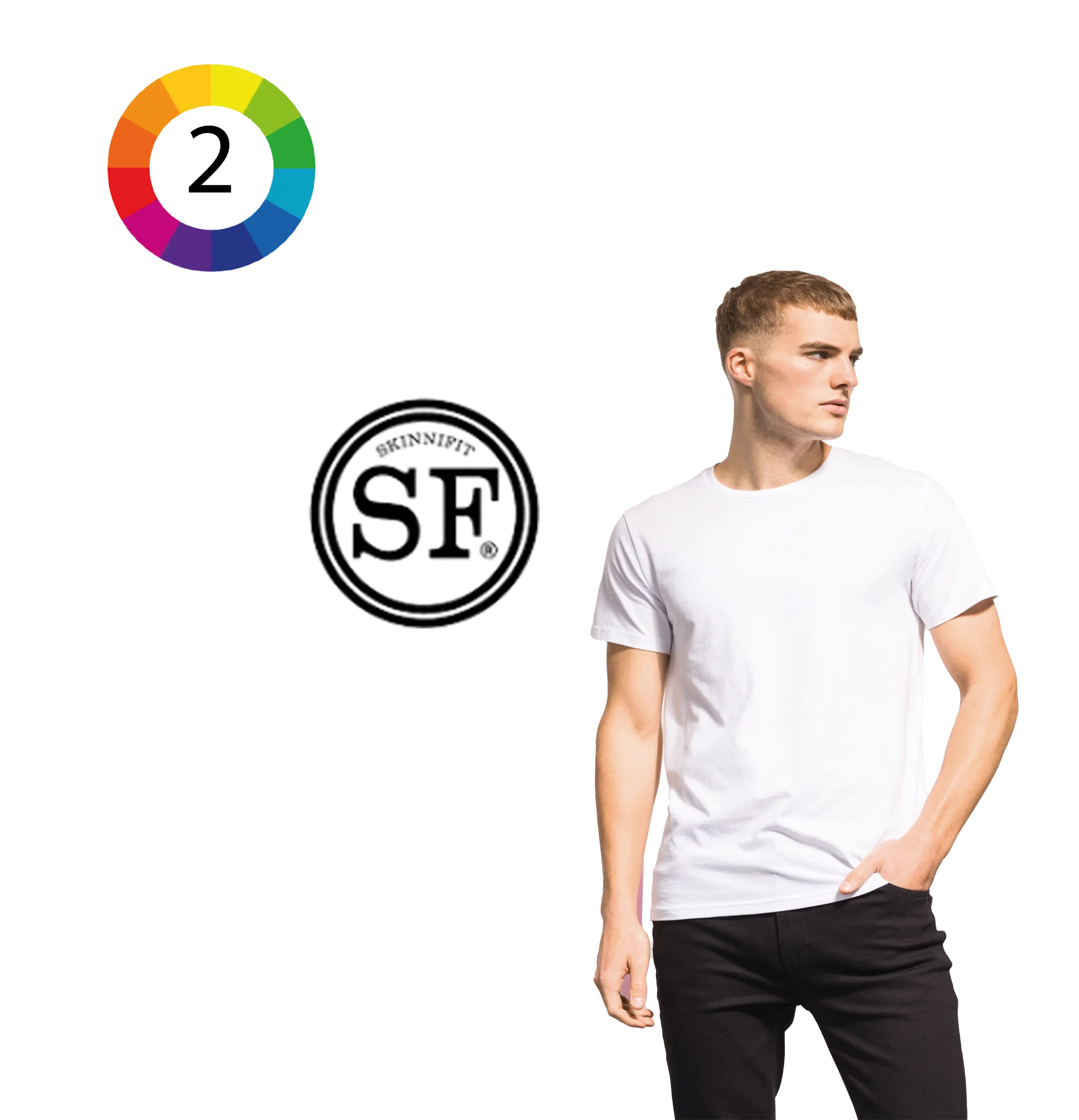 SFM121 - T-shirt homme col rond Feel Good