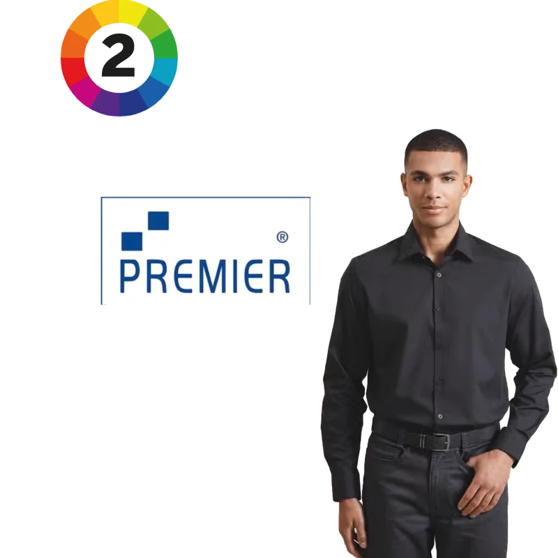 PR203 - Chemise popeline RECYCLIGHT à manches longues pour homme