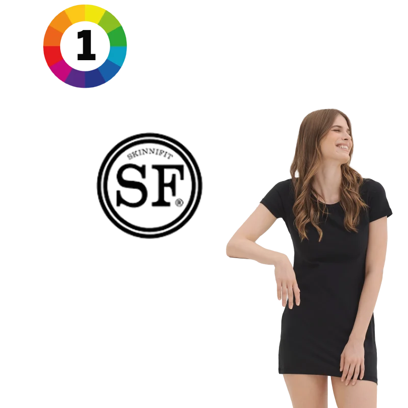 SK257 - Robe t-shirt