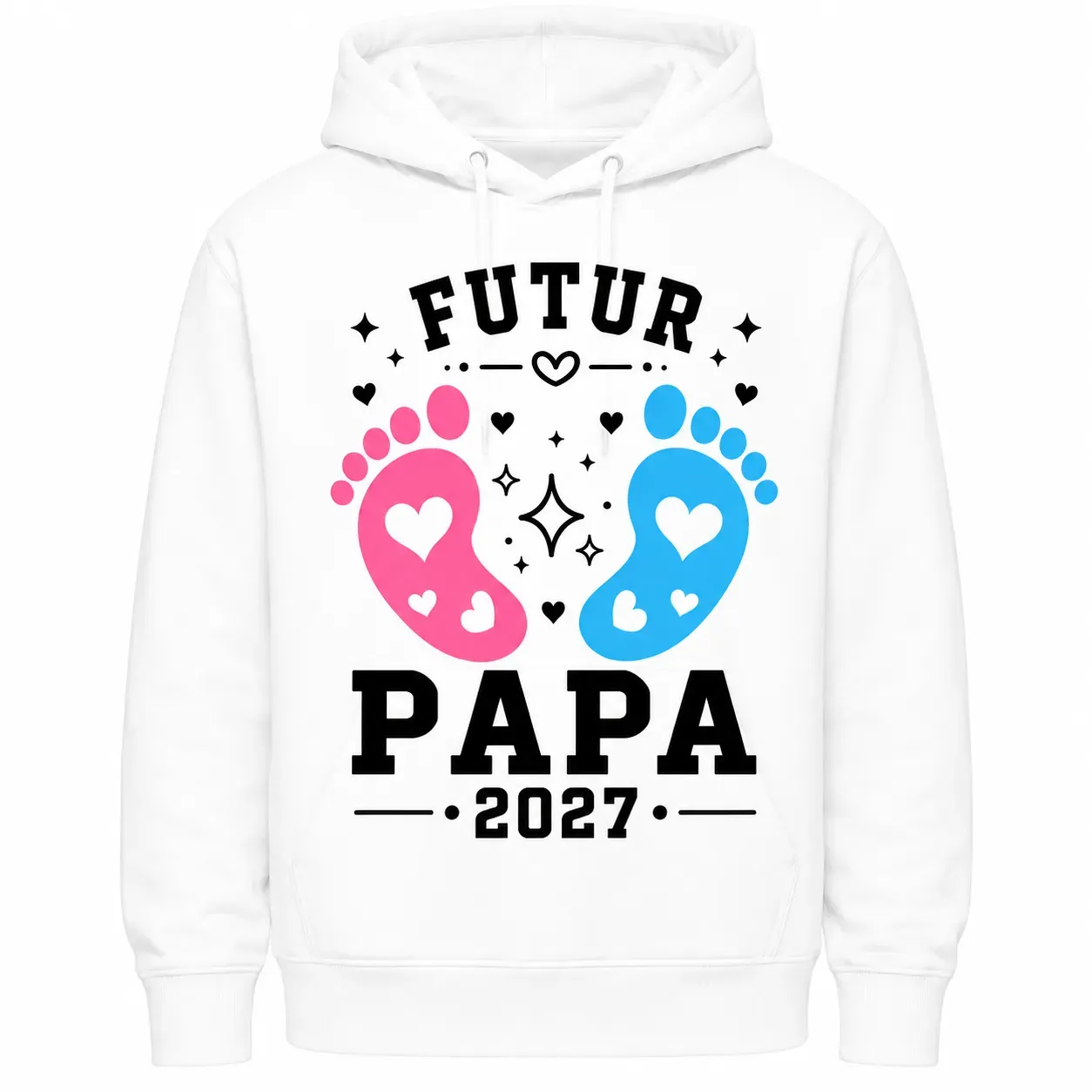 IB402 - Pull unisexe à capuche T001